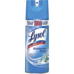 LYSOL Brand Disinfectant Spray, Spring Waterfall, Liquid, 12.5 oz. Aerosol Can, 12/Carton View Product Image