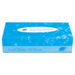 GEN Boxed Facial Tissue, 2-Ply, White, 100 Sheets/Box View Product Image