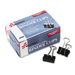 OLD - AbilityOne NSN2828201 SKILCRAFT Binder Clip, Small, Black/Silver, Dozen View Product Image