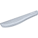 Fellowes PlushTouch Keyboard Wrist Rest, 18 1/8 x 3 3/16 x 1, Gray/White Lattice View Product Image