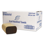 GEN Multifold Towel, 1-Ply, Brown, 250/Pack, 16 Packs/Carton View Product Image