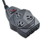 Fellowes Mighty 8 Surge Protector, 8 Outlets, 6 ft Cord, 1460 Joules, Black View Product Image
