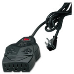 Fellowes Mighty 8 Surge Protector, 8 Outlets, 6 ft Cord, 1300 Joules, Black View Product Image