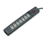 Fellowes Power Guard Surge Protector, 7 Outlets, 6 ft Cord, 1600 Joules, Gray View Product Image