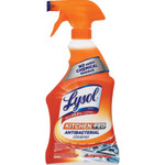 LYSOL Brand Kitchen Pro Antibacterial Cleaner, Citrus Scent, 22 oz Spray Bottle, 9/Carton View Product Image