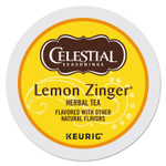 Celestial Seasonings Lemon Zinger Herbal Tea K-Cups, 96/Carton View Product Image