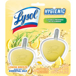 LYSOL Brand Hygienic Automatic Toilet Bowl Cleaner, Lemon Breeze, 2/Pack View Product Image