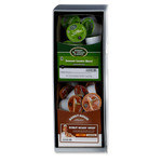 Keurig K-Cup Pack Shelf, 2-Shelf, 10 3/10 x 5 1/10 x 13 4/5, Gray View Product Image