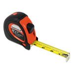 Great Neck Sheffield ExtraMark Tape Measure, Red with Black Rubber Grip, 1" x 25 ft View Product Image