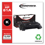 Innovera Remanufactured Black Toner, Replacement for HP 81A (CF281A), 10,500 Page-Yield View Product Image