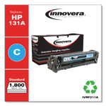 Innovera Remanufactured Cyan Toner, Replacement for HP 131A (CF211A), 1,800 Page-Yield View Product Image