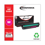 Innovera Remanufactured Magenta High-Yield Toner, Replacement for HP 508X (CF363X), 9,500 Page-Yield View Product Image