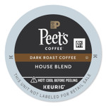Peet's Coffee & Tea House Blend Coffee K-Cups, 22/Box View Product Image