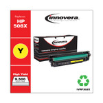 Innovera Remanufactured Yellow High-Yield Toner, Replacement for HP 508X (CF362X), 9,500 Page-Yield View Product Image