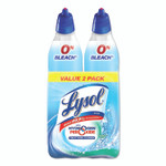 LYSOL Brand Toilet Bowl Cleaner with Hydrogen Peroxide, Cool Spring Breeze, 24 oz, 2/Pack View Product Image