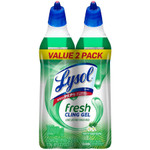 LYSOL Brand Clean & Fresh Toilet Bowl Cleaner Cling Gel, Country Scent, 24oz, 2/Pack, 4PK/CT View Product Image