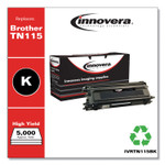 Innovera Remanufactured Black High-Yield Toner, Replacement for Brother TN115BK, 5,000 Page-Yield View Product Image