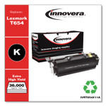 Innovera Remanufactured Black Toner, Replacement for Lexmark T654 (T654X11A), 36,000 Page-Yield View Product Image