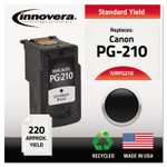 Innovera Remanufactured Black Ink, Replacement for Canon PG-210 (2974B001), 220 Page-Yield View Product Image