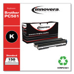 Innovera Compatible Black Thermal Transfer Print Cartridge, Replacement for Brother PC501, 150 Page-Yield View Product Image