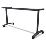Alera Valencia Series Training Table T-Leg Base, 54w x 19 3/4d x 28 1/2h, Black View Product Image