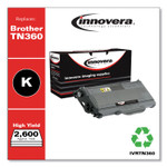 Innovera Remanufactured Black High-Yield Toner, Replacement for Brother TN360, 2,600 Page-Yield View Product Image