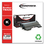 Innovera Remanufactured Black Toner, Replacement for Brother TN420, 1,200 Page-Yield View Product Image