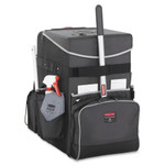 Rubbermaid Commercial Executive Quick Cart, Large, 14.25w x 16.5d x 25h, Dark Gray View Product Image