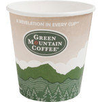 Green Mountain Coffee Eco-Friendly Paper Hot Cups, 12oz, Green Mountain Design, Multi, 1000/Carton View Product Image
