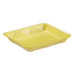 Genpak Supermarket Tray, Foam, Yellow, 9-1/4x7-1/4x1-1/8, 125/Bag View Product Image