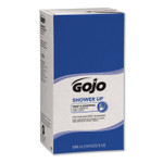 GOJO SHOWER UP Soap and Shampoo, Pleasant Scent, Rose Color, 5000mL Refill, 2/Carton View Product Image