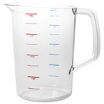 Rubbermaid Commercial Bouncer Measuring Cup, 4qt, Clear View Product Image