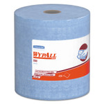 WypAll X90 Cloths, Jumbo Roll, 11 1/10 x 13 2/5, Denim Blue, 450/Roll, 1 Roll/Carton View Product Image