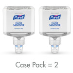 PURELL Healthcare Advanced Gentle/Free Foam Hand Sanitizer, 1,200 mL Refill, For ES8 Dispensers, 2/Carton View Product Image