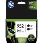 HP 952, (3YP21AN) 2-Pack Black Original Ink Cartridge View Product Image