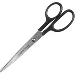 Westcott Straight Contract Scissors, 8" Long, 3" Cut Length, Black Straight Handle View Product Image