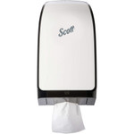 Scott Control Hygienic Bathroom Tissue Dispenser, 7.375 x 6.375 x 13 3/4, White View Product Image
