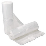 Rubbermaid Commercial Linear Low Density Can Liners, 11 gal, 7 mil, 23.75" x 30", Clear, 500/Carton View Product Image