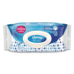 Kleenex Wet Wipes Gentle Clean for Hands and Face, 6.7 x 7.7, White, 56 Wipes/Pack View Product Image