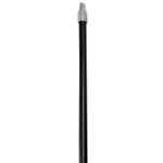 Rubbermaid Commercial Wood Locking Steel-Tip Broom/Sweep Handle, 60", Black, Dozen View Product Image