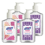 PURELL Advanced Refreshing Gel Hand Sanitizer, Clean Scent, 8 oz Pump Bottle 4/Pack View Product Image