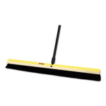 Rubbermaid Commercial Tampico-Bristle Medium Floor Sweep, 36" Brush, 3" Bristles, Black View Product Image