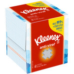 Kleenex Anti-Viral Facial Tissue, 3-Ply, White, 60 Sheets/Box, 27 Boxes/Carton View Product Image