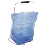 Rubbermaid Commercial Ice Tote, 5.5gal, Blue, With Hook Assembly View Product Image