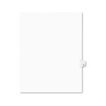 Avery Preprinted Legal Exhibit Side Tab Index Dividers, Avery Style, 10-Tab, 67, 11 x 8.5, White, 25/Pack, (1067) View Product Image