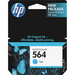 HP 564, (CB318WN) Cyan Original Ink Cartridge View Product Image