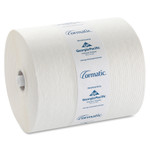 Georgia Pacific Professional Hardwound Roll Towels, 8 1/4 x 700ft, White, 6 Rolls/Carton View Product Image