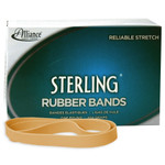 Alliance Sterling Rubber Bands, Size 105, 0.05" Gauge, Crepe, 1 lb Box, 70/Box View Product Image