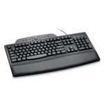 Kensington Pro Fit Comfort Keyboard, Internet/Media Keys, Wired, Black View Product Image