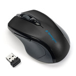Kensington Pro Fit Mid-Size Wireless Mouse, 2.4 GHz Frequency/30 ft Wireless Range, Right Hand Use, Black View Product Image